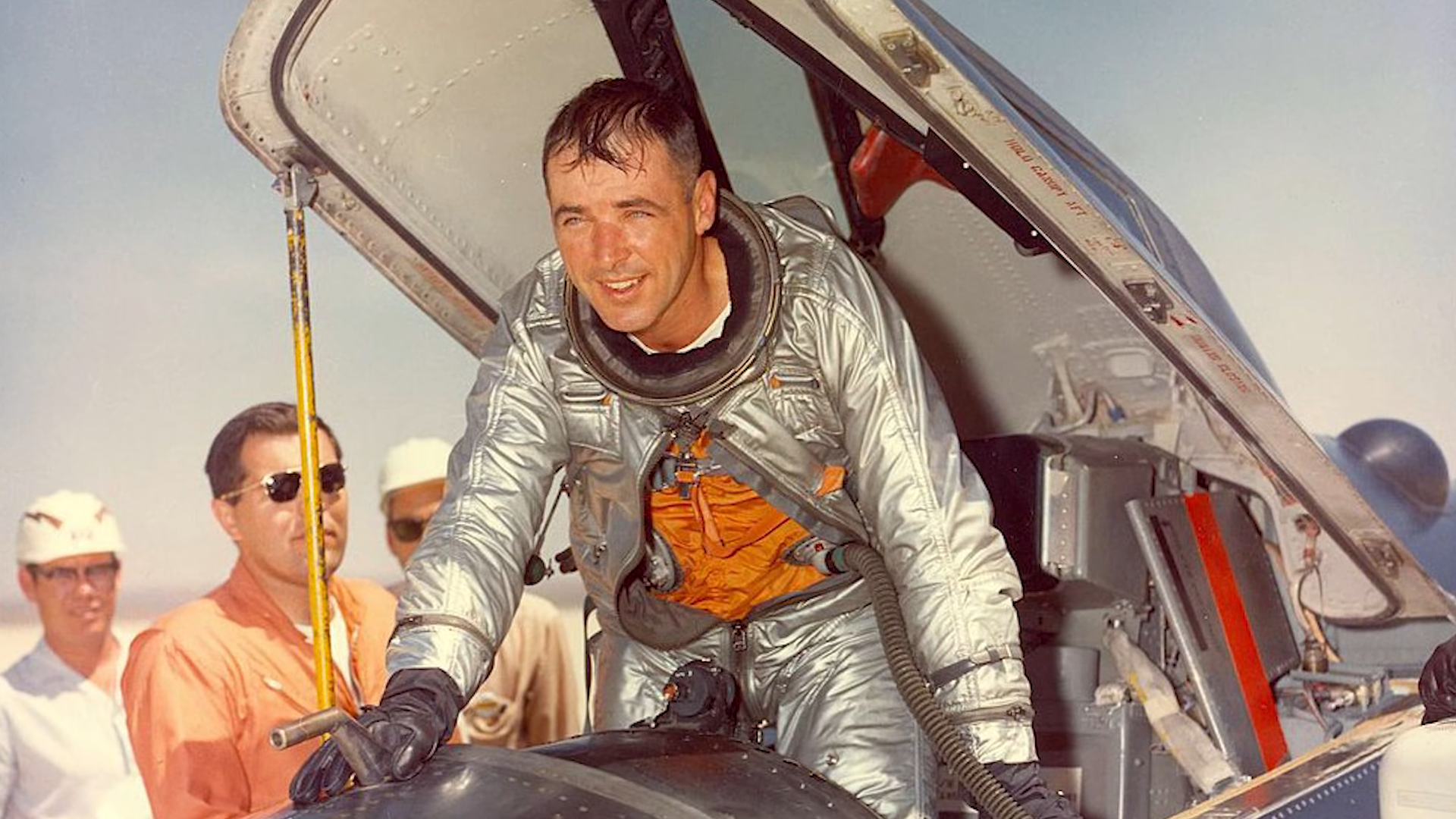 His tiny rocket plane reached the edge of space - then its windows ...