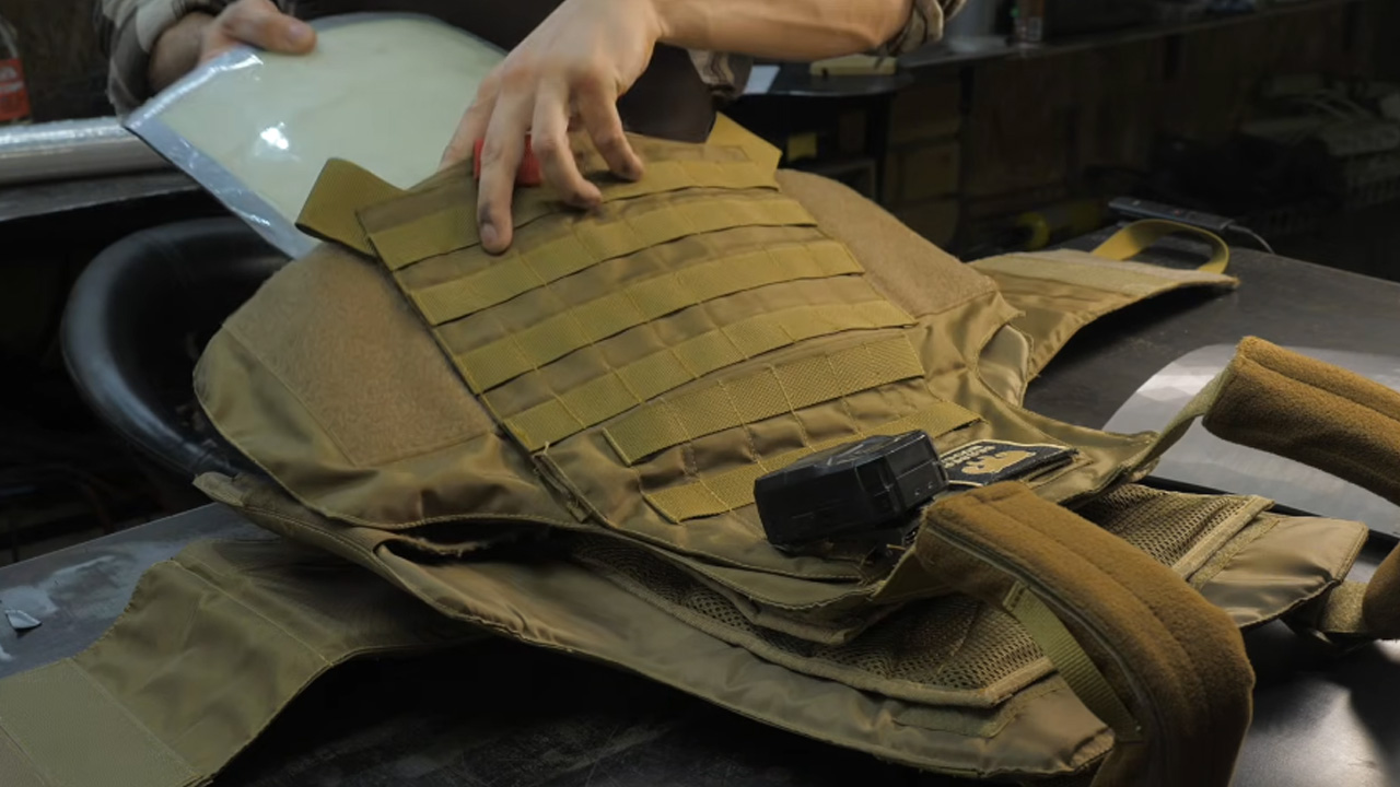 Combining 3D printing and fiberglass to make custom body armor
