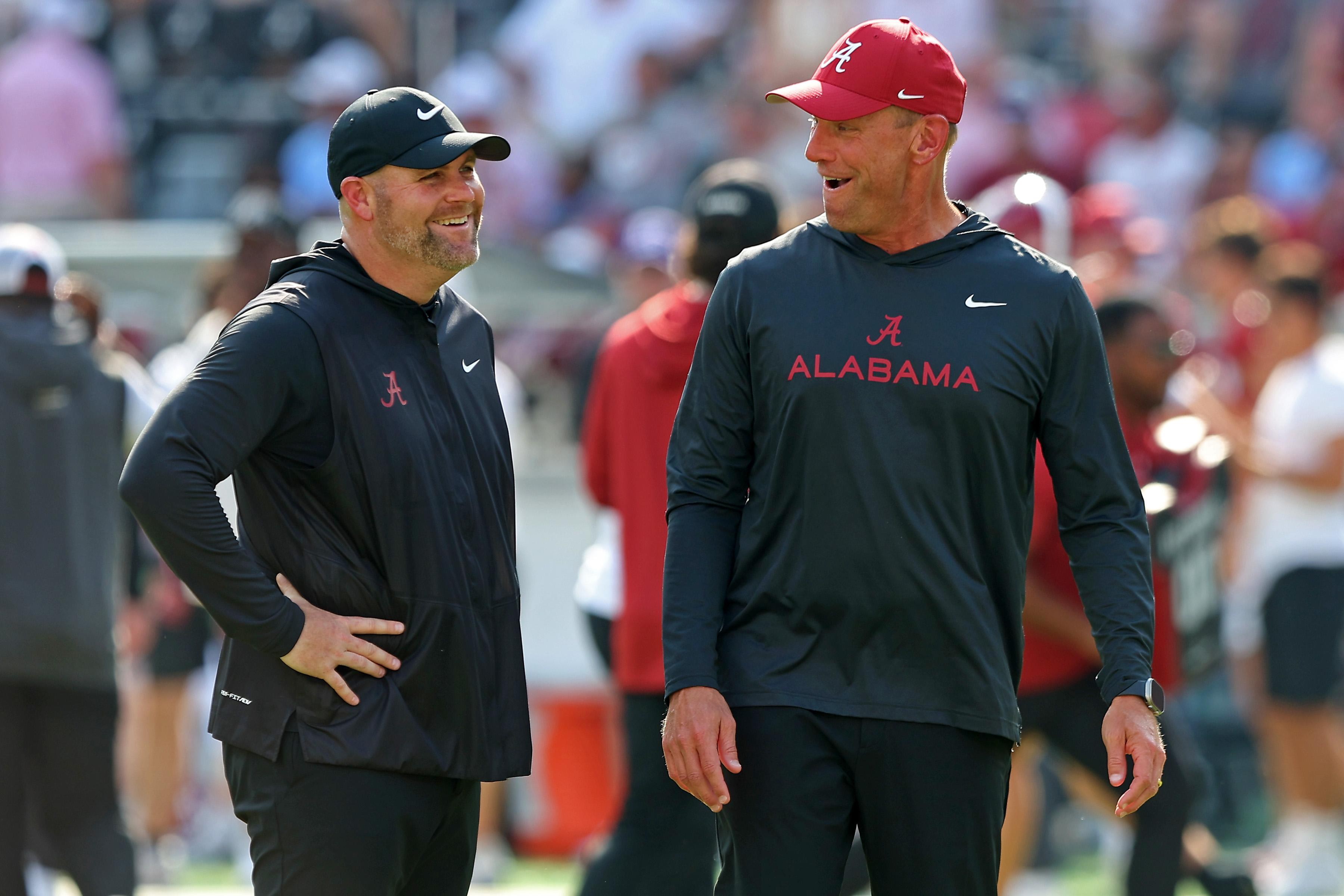 Jumbo package: Kalen DeBoer talks injuries, slowing Kamario Taylor
