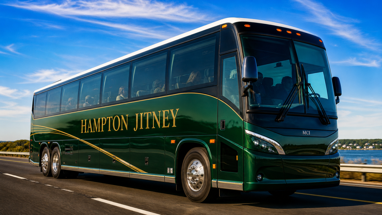 All aboard the Hampton Jitney bus - New York to the Hamptons for $40
