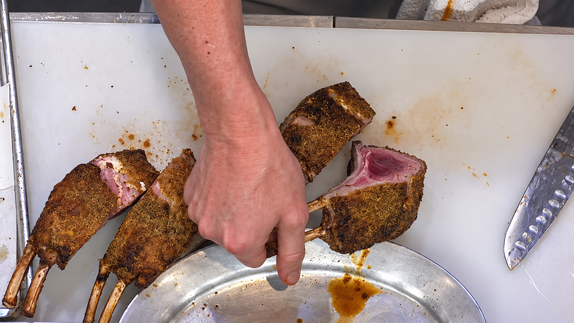 Raw lamb and rare Wellingtons push Chef Ramsay to the limit