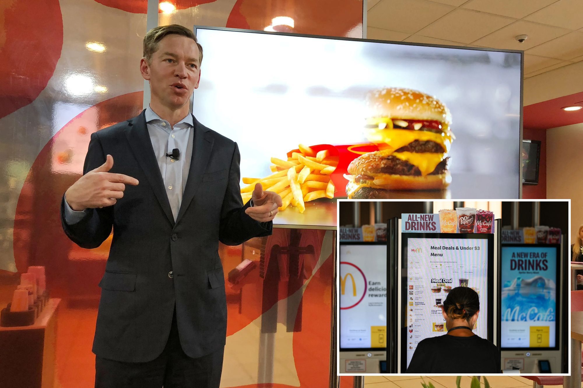 McDonald’s shares drop after CEO reveals lackluster growth forecast ...