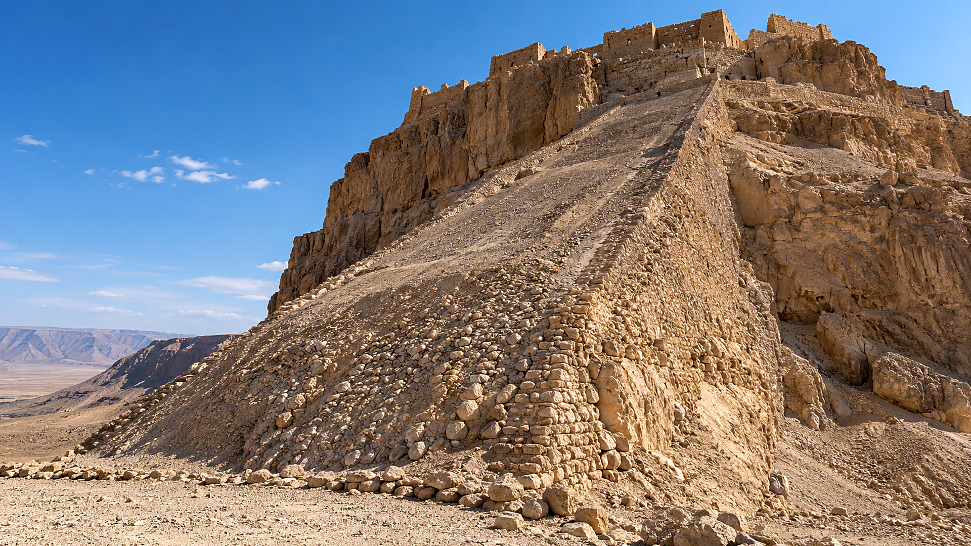 How Rome's siege engineers broke Masada, the fortress the desert made ...