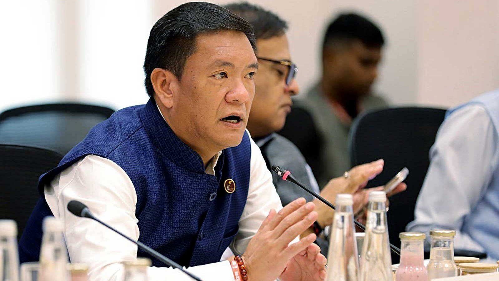 Arunachal Siang mega dam row: CM Pema Khandu holds meeting with ...