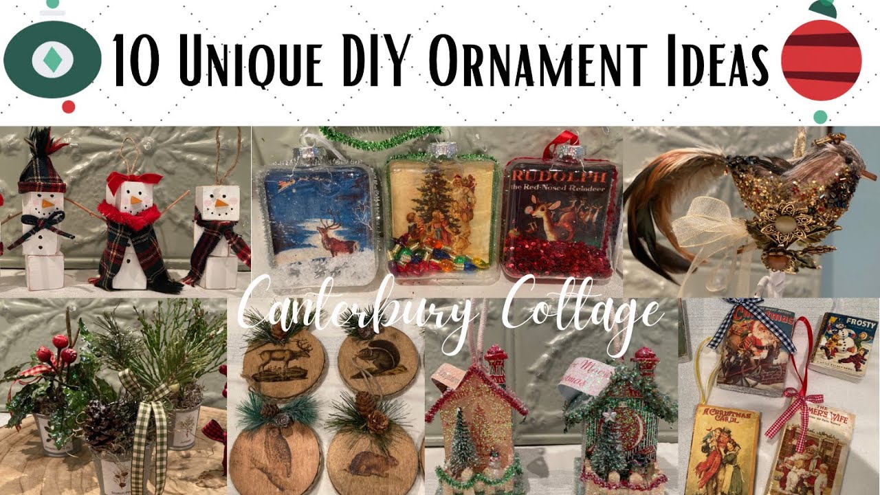 10 super cute DIY Christmas ornaments to try this year!