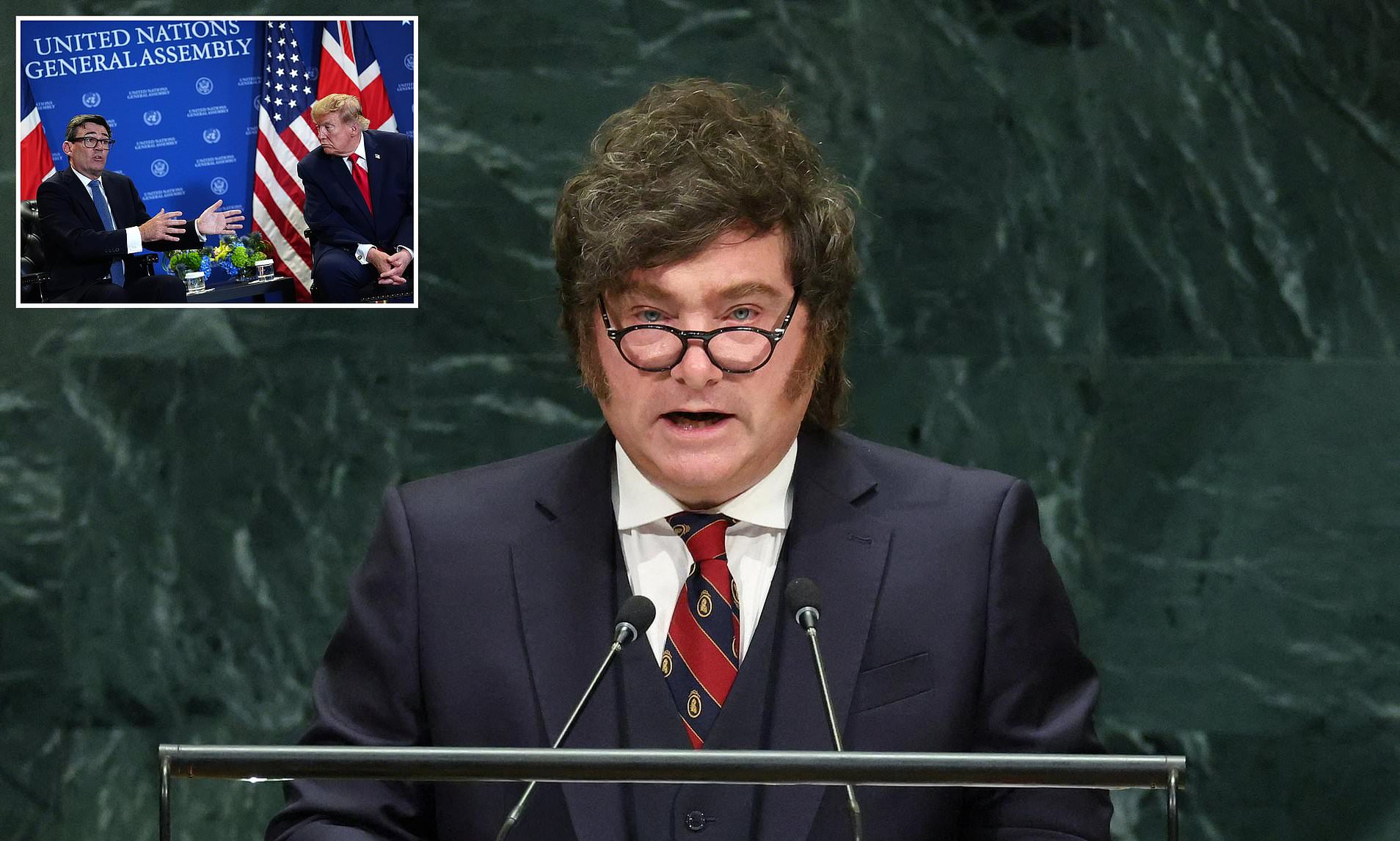 Argentina's president demands UN help with seizing the Falklands