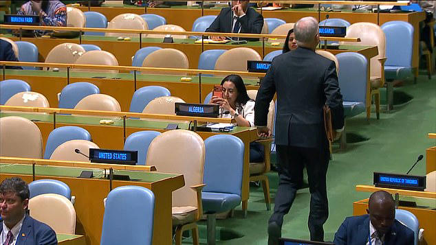 US delegation walk out as Iranian president tells UN country has been ...