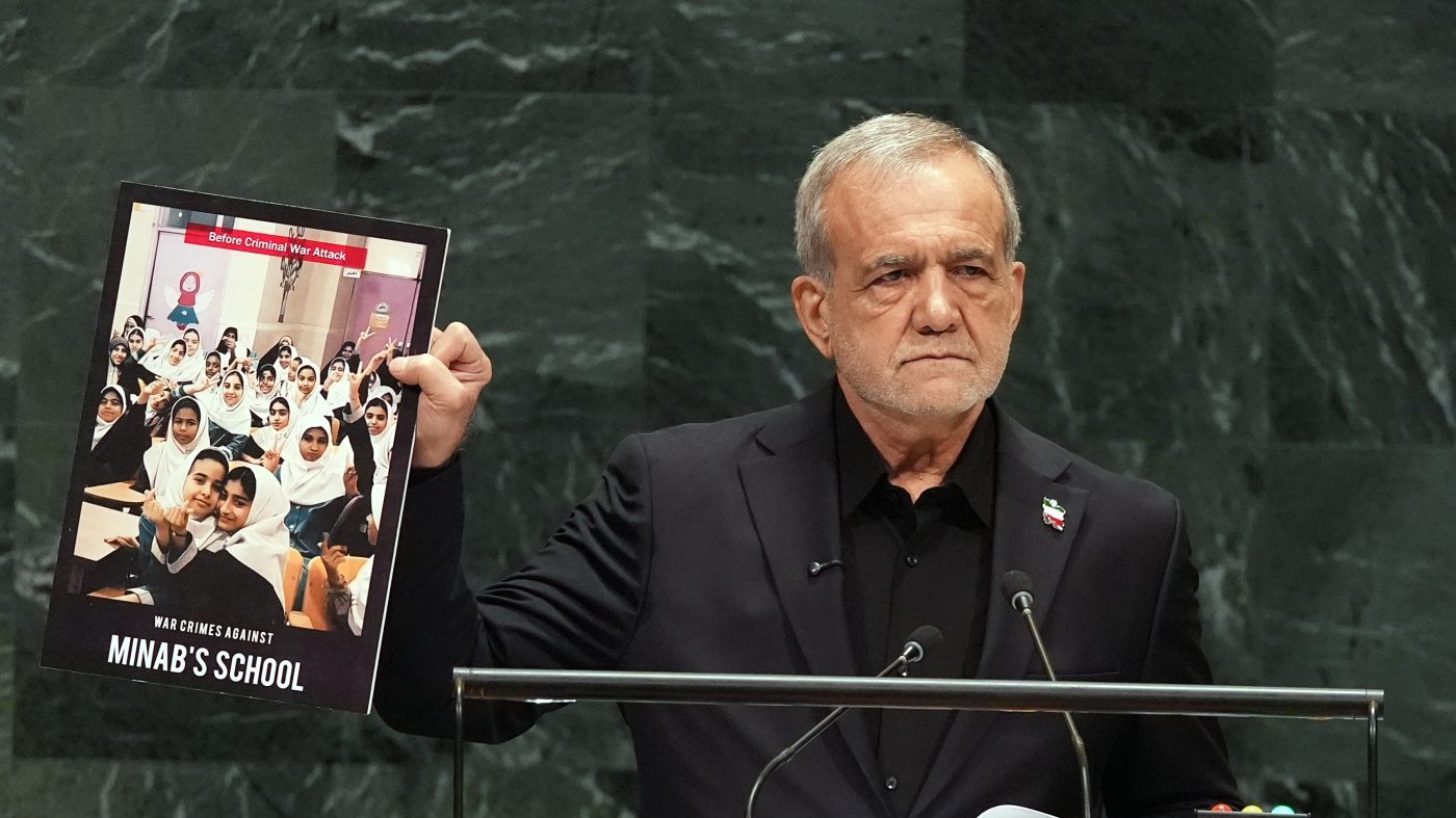 Iran’s president delivers Trump rebuttal