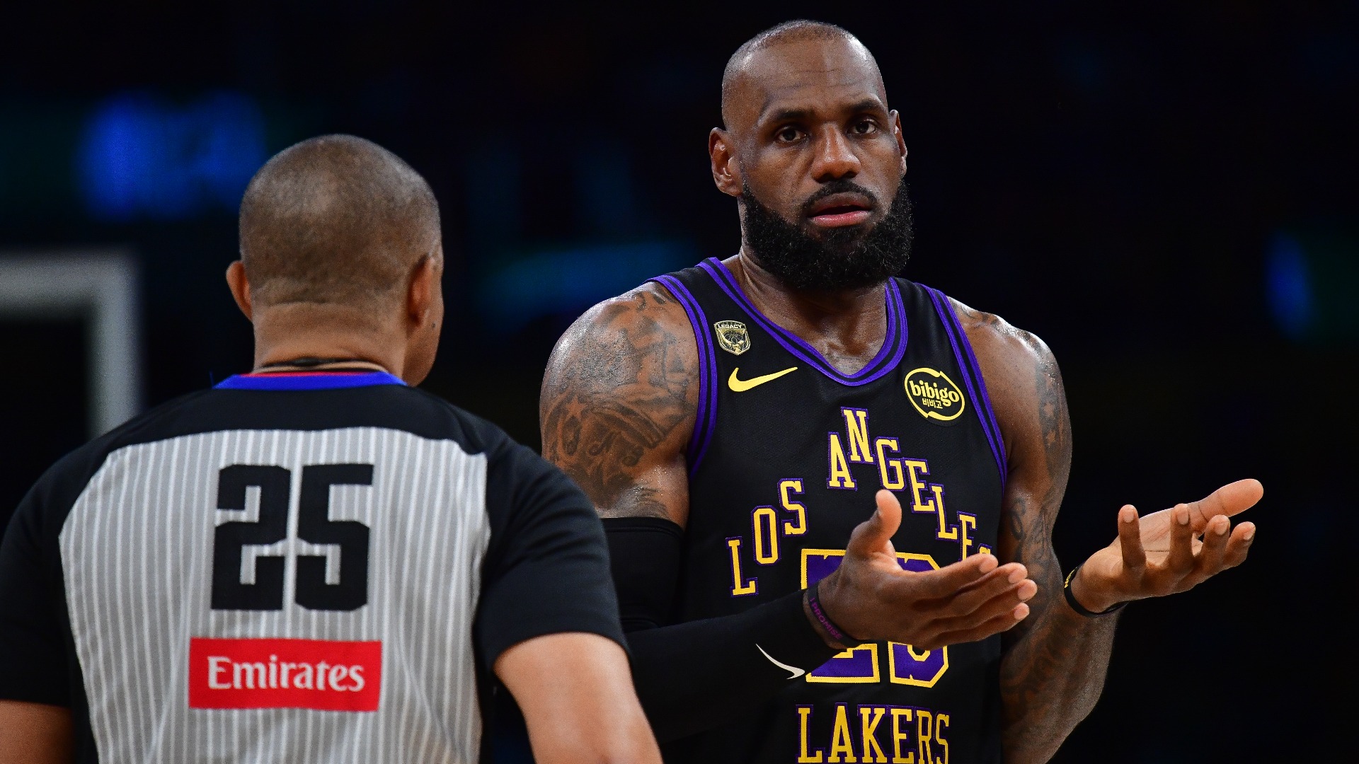 LeBron James trends for offseason open run performance