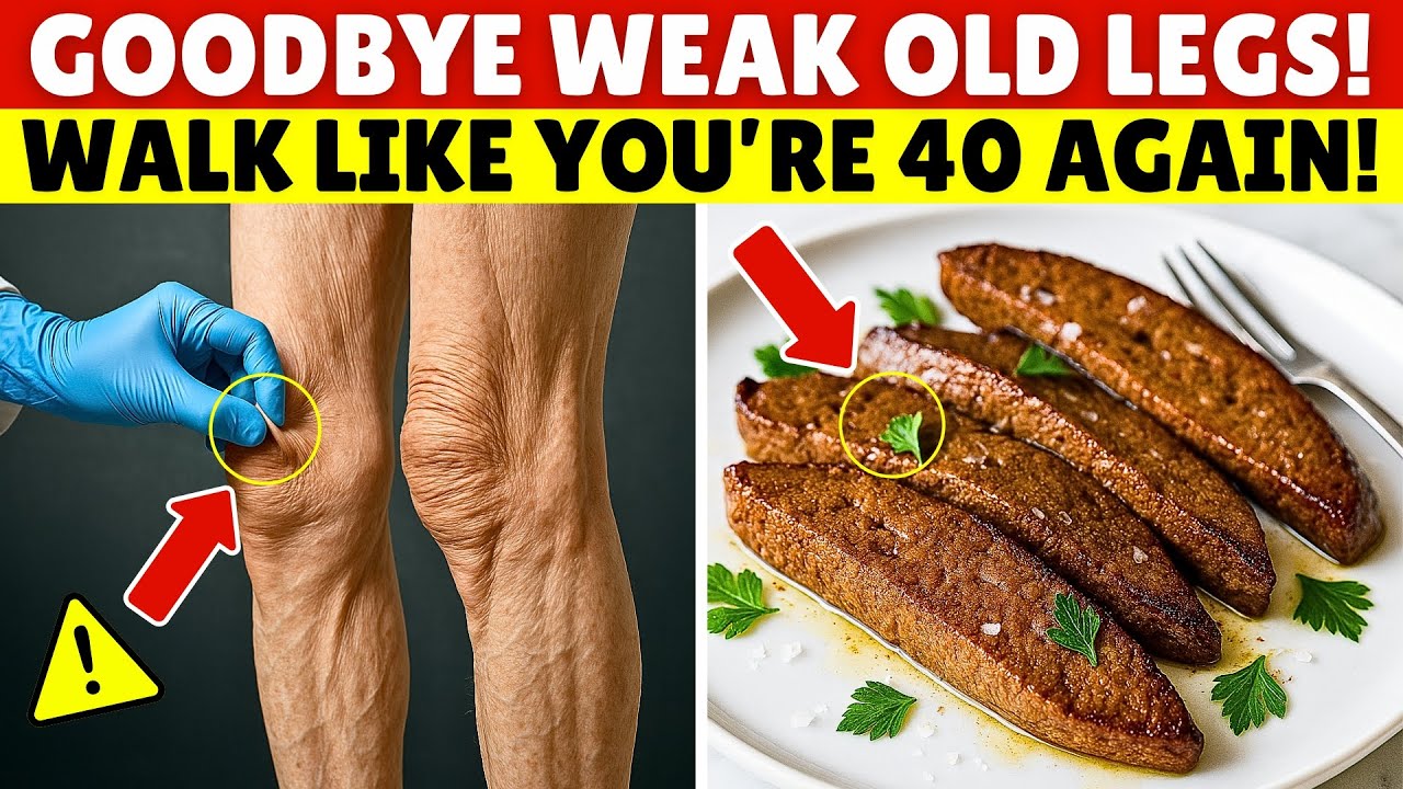 Six everyday foods that rebuild aging leg strength