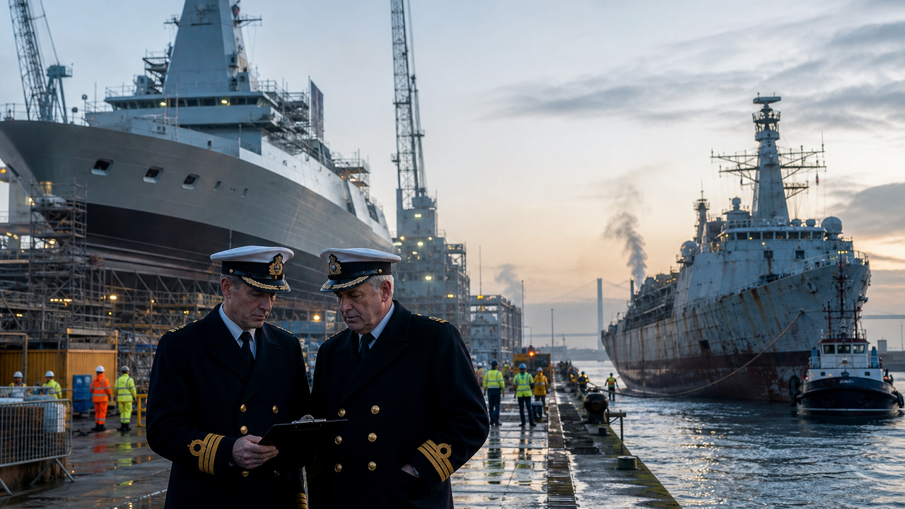 Britain’s frigate fleet plunged as decommissionings outpaced new ship ...