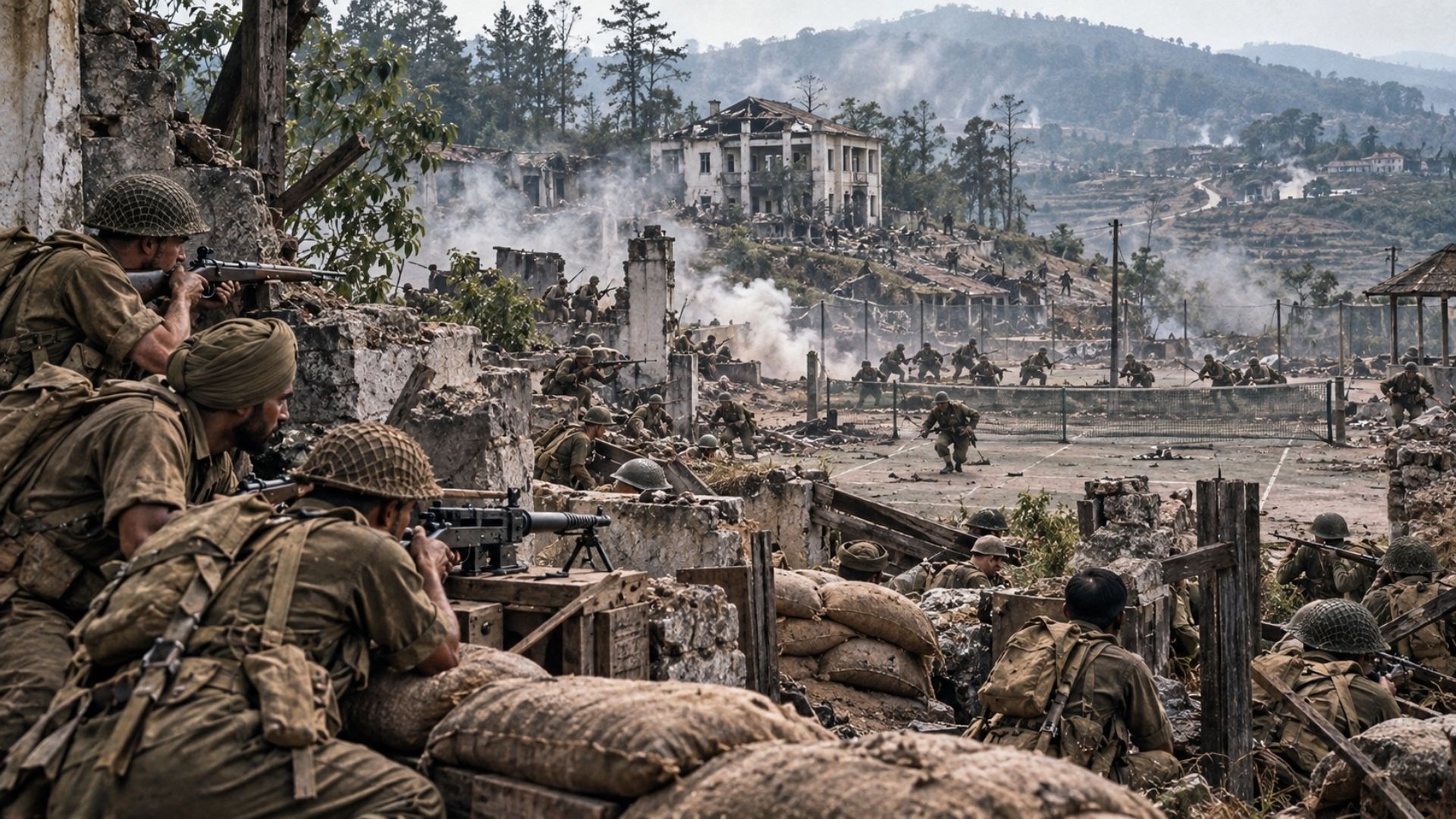 The hill town where Japan’s advance into India was stopped in World War II