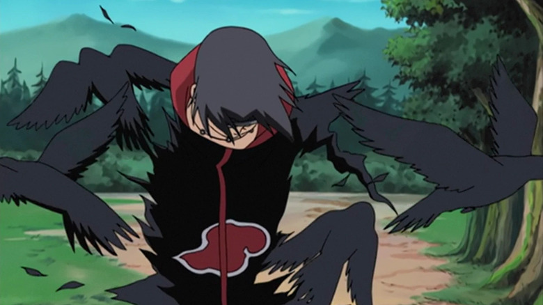 Itachi had a deep connection to crows