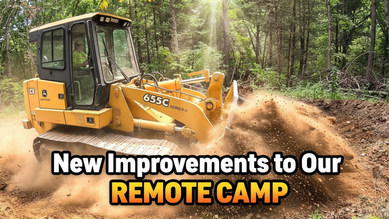 Enhancing a remote camping site with new improvements