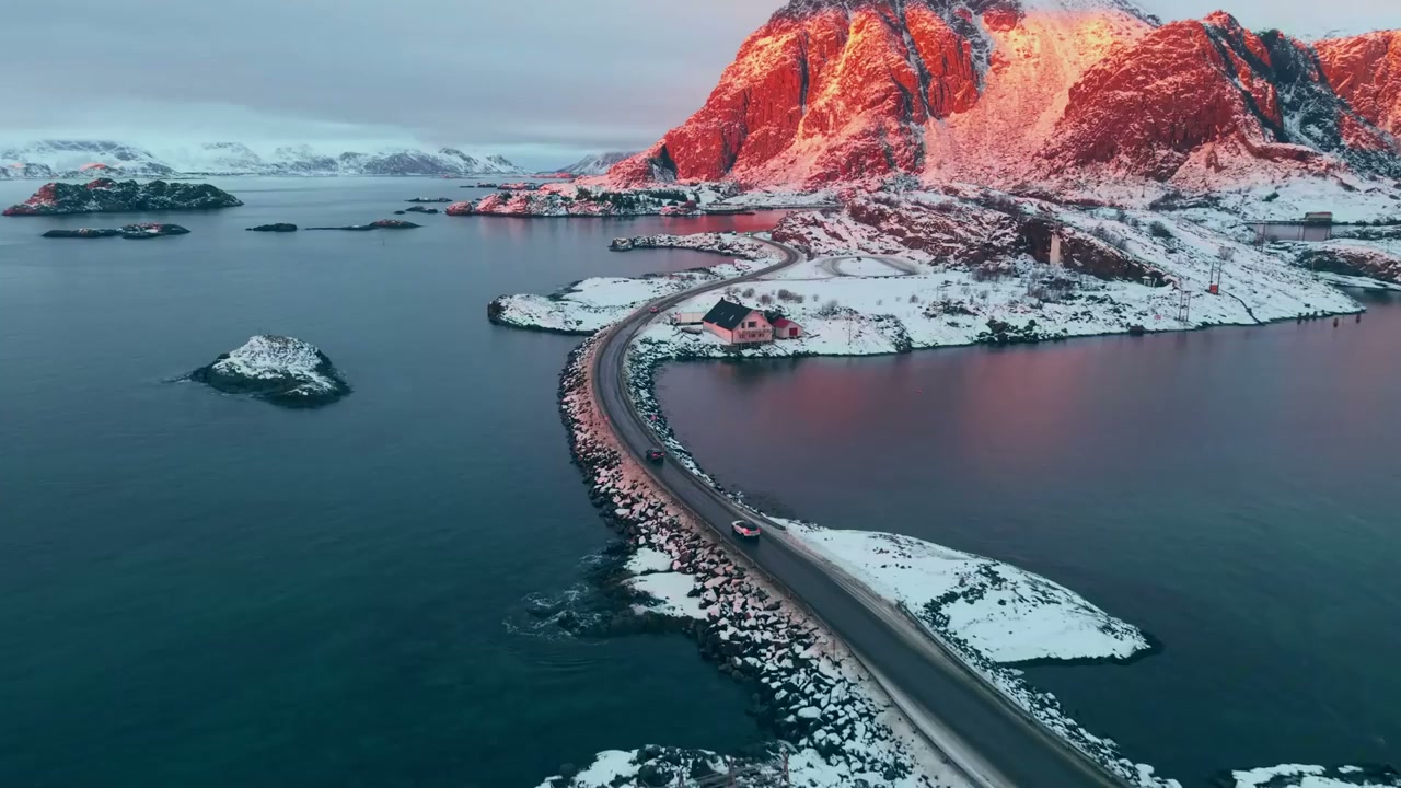 Epic views of dramatic mountains and Arctic fjords in Reine, Norway