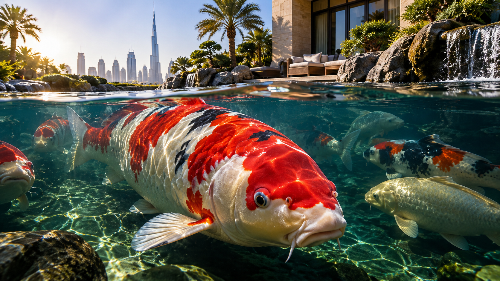 Inside Dubai’s million-dollar koi fish collections