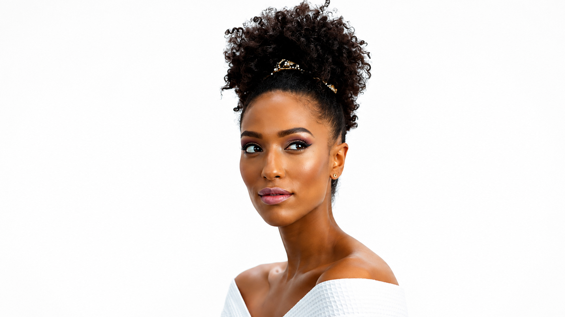 A sophisticated cool bride look built around natural texture and modern ...