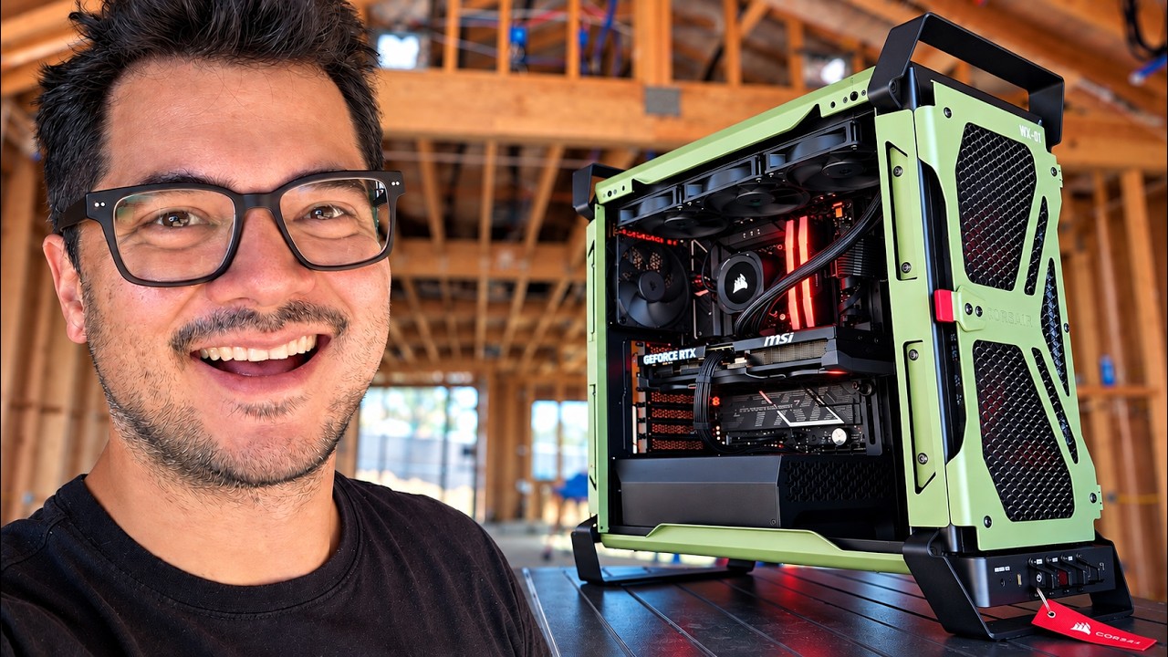 Building a PC in the new house hits different!