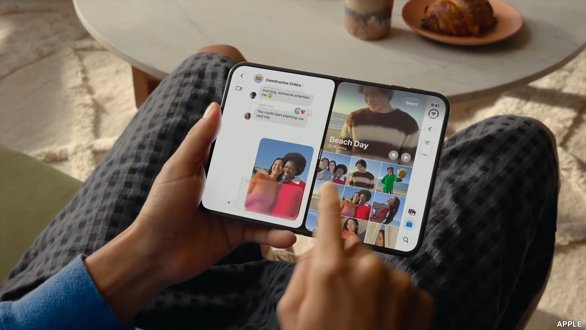 A $2,000 folding iPhone with no Face ID: Brilliant first try or ...