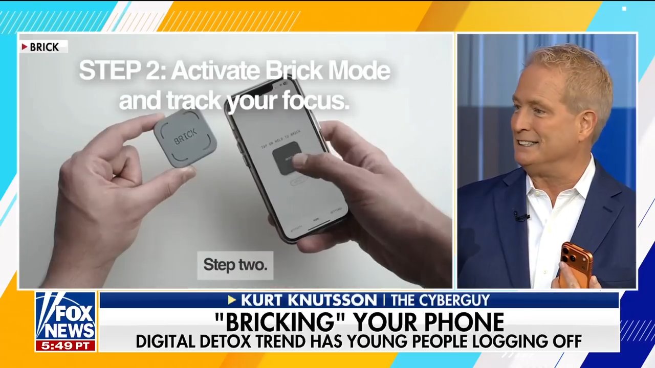 'Bricking' trend helps combat screen time addiction