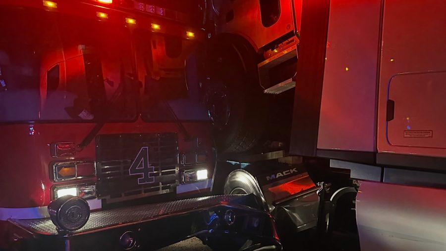 Thp investigating after White Pine fire truck struck by semi-truck ...