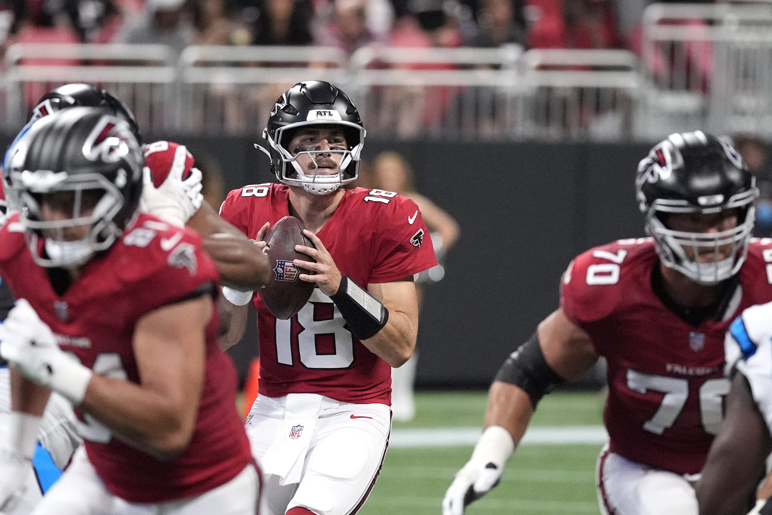 Falcons rookie QB Jack Strand inactive vs. Green Bay Packers