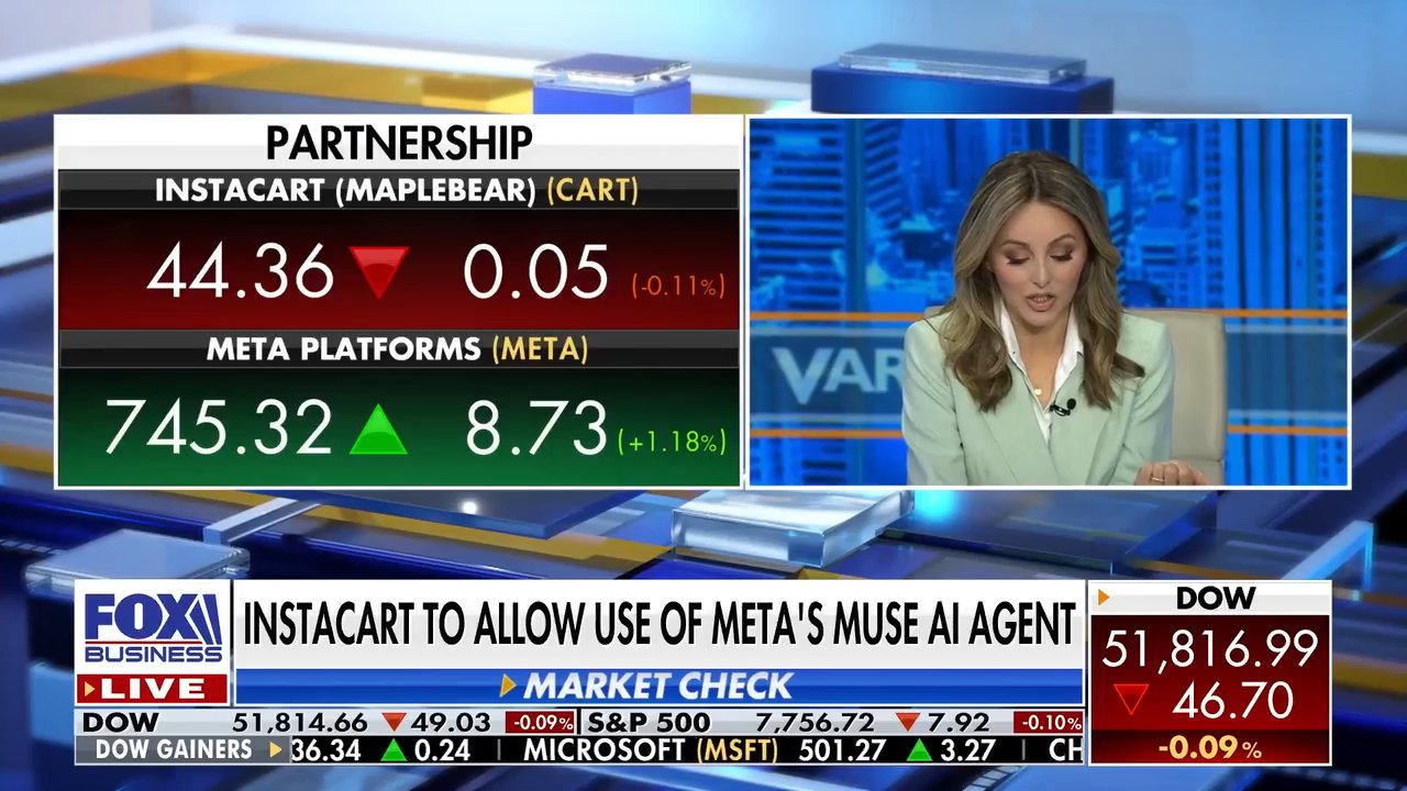 Meta's new AI agent Muse partners with Instacart
