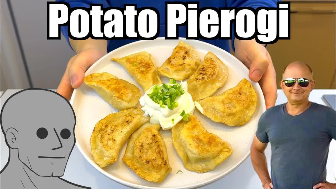 11 homemade pierogi went into the kitchen - somehow only 9 made it
