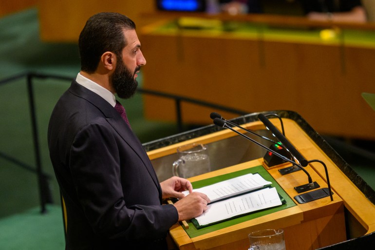 Syria’s al-Sharaa warns Israeli attacks endanger delicate post-war recovery