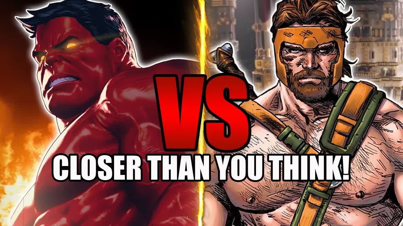 Why Red Hulk vs Hercules is closer than you think!