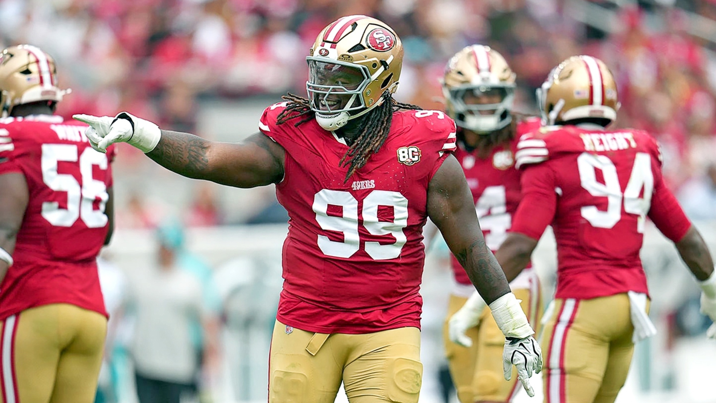 49ers roster moves: DT CJ West to IR, receiver and two D-linemen added