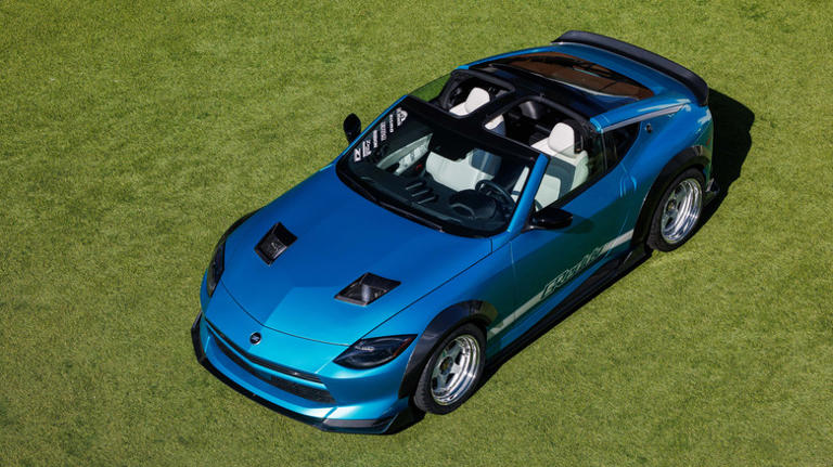 Nissan Z Kaze concept has the T-tops the new Z has always deserved
