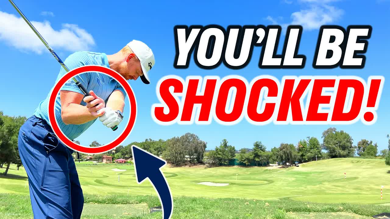 Stop tucking your right elbow - it could be making your golf swing worse