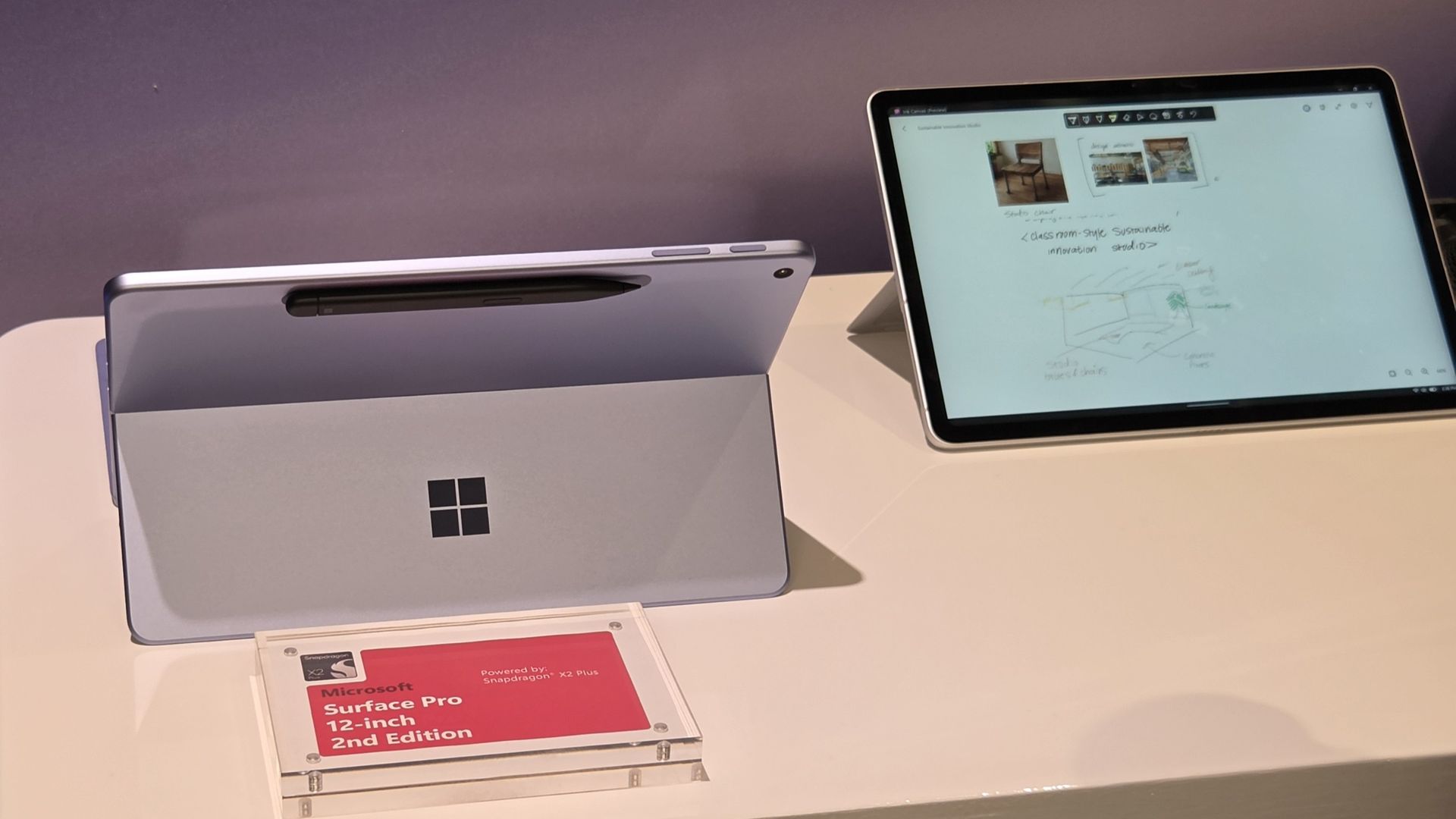 Microsoft announces Ink Canvas app alongside new Surface hardware