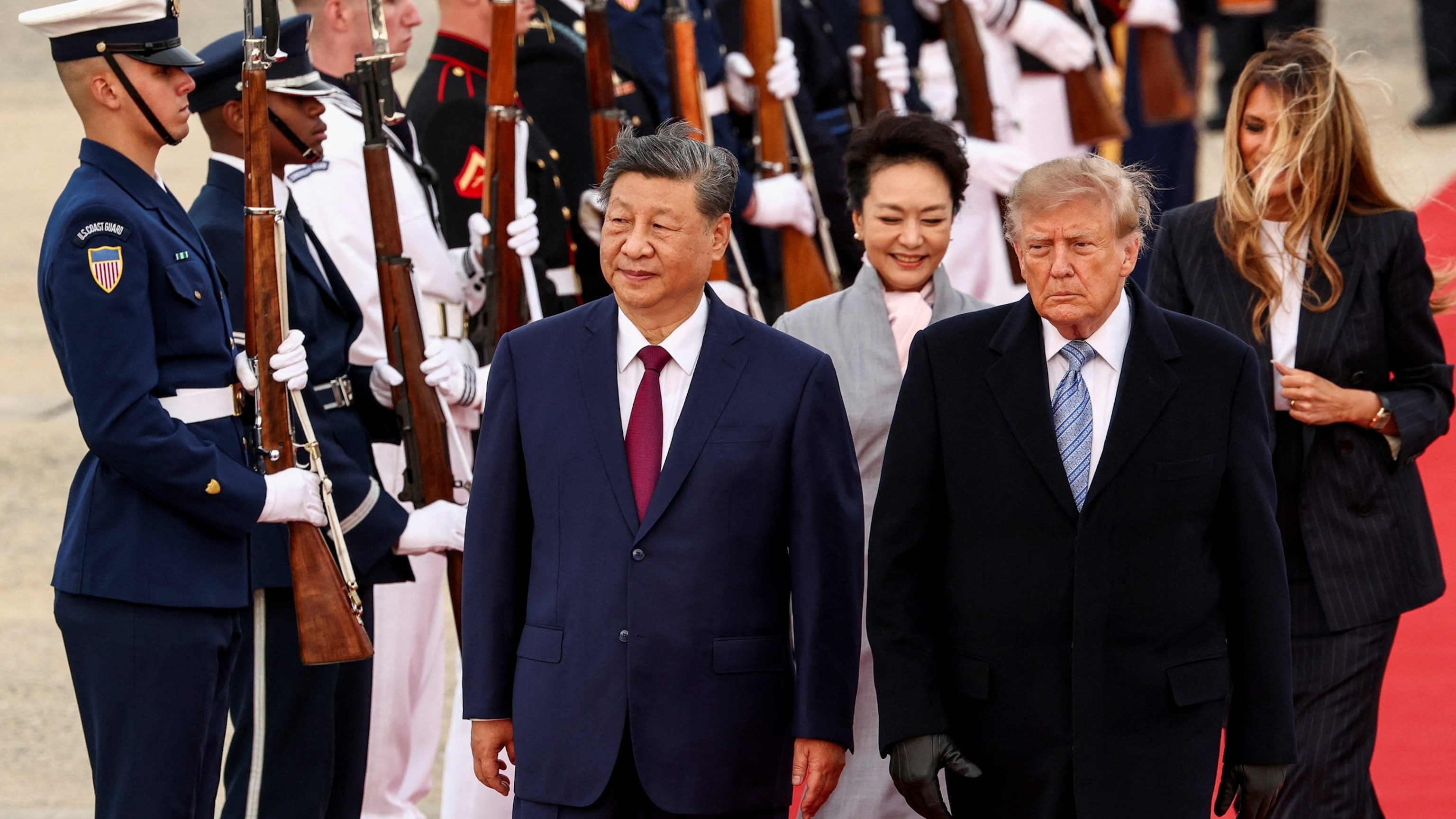 Trump rolls out the red carpet for China's Xi