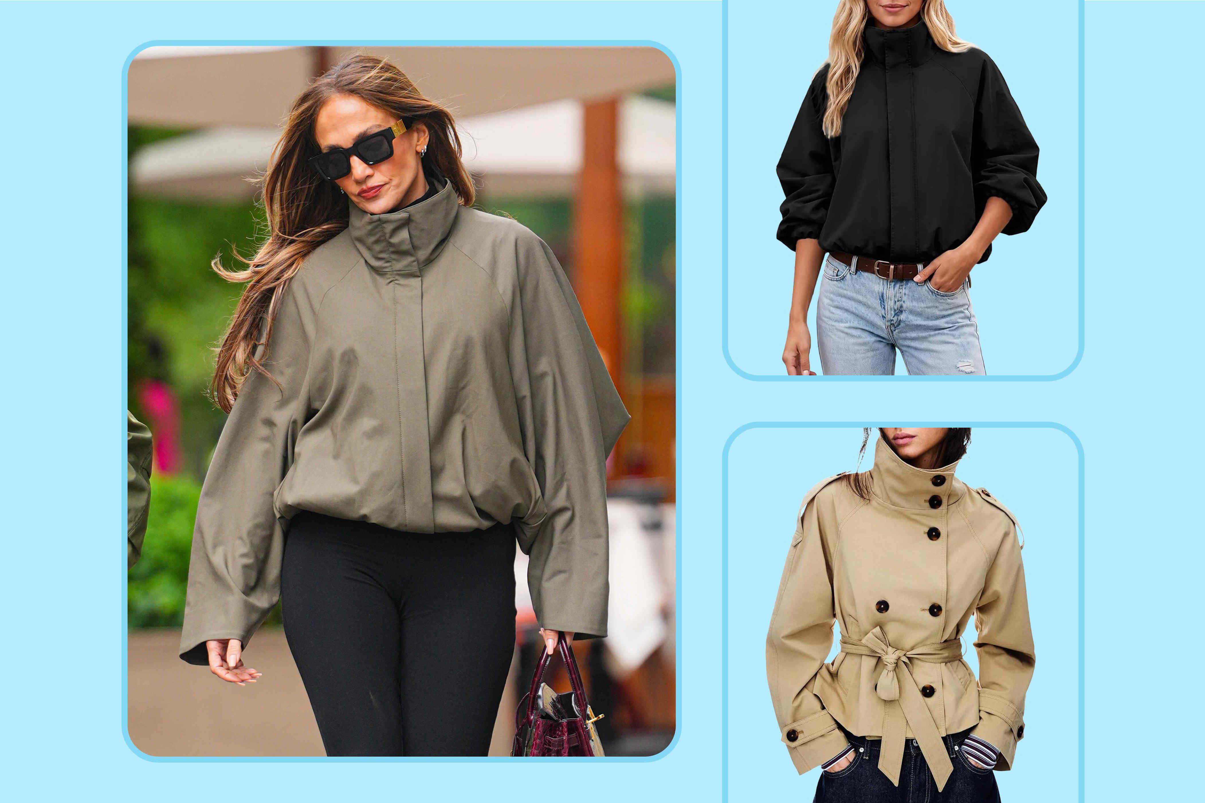 Jennifer Lopez inspired me to trade my denim jacket for this rich ...