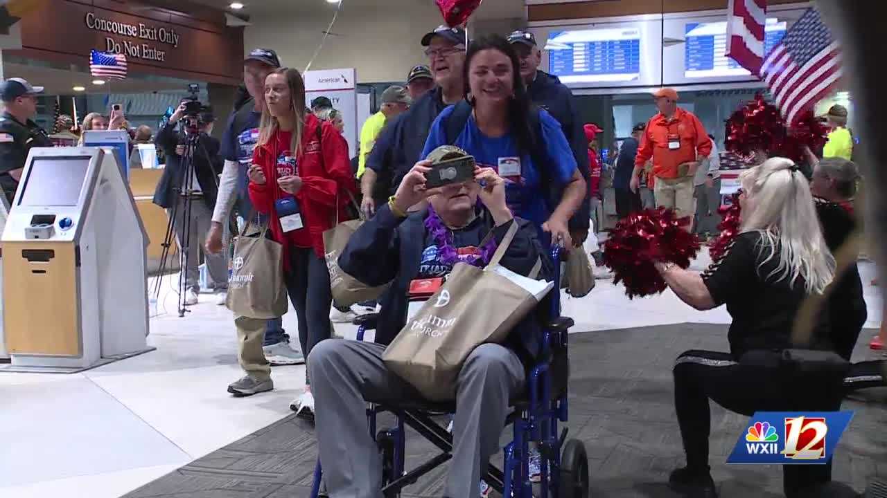 Third and final Triad Honor Flight of '26 brings veterans to DC and back