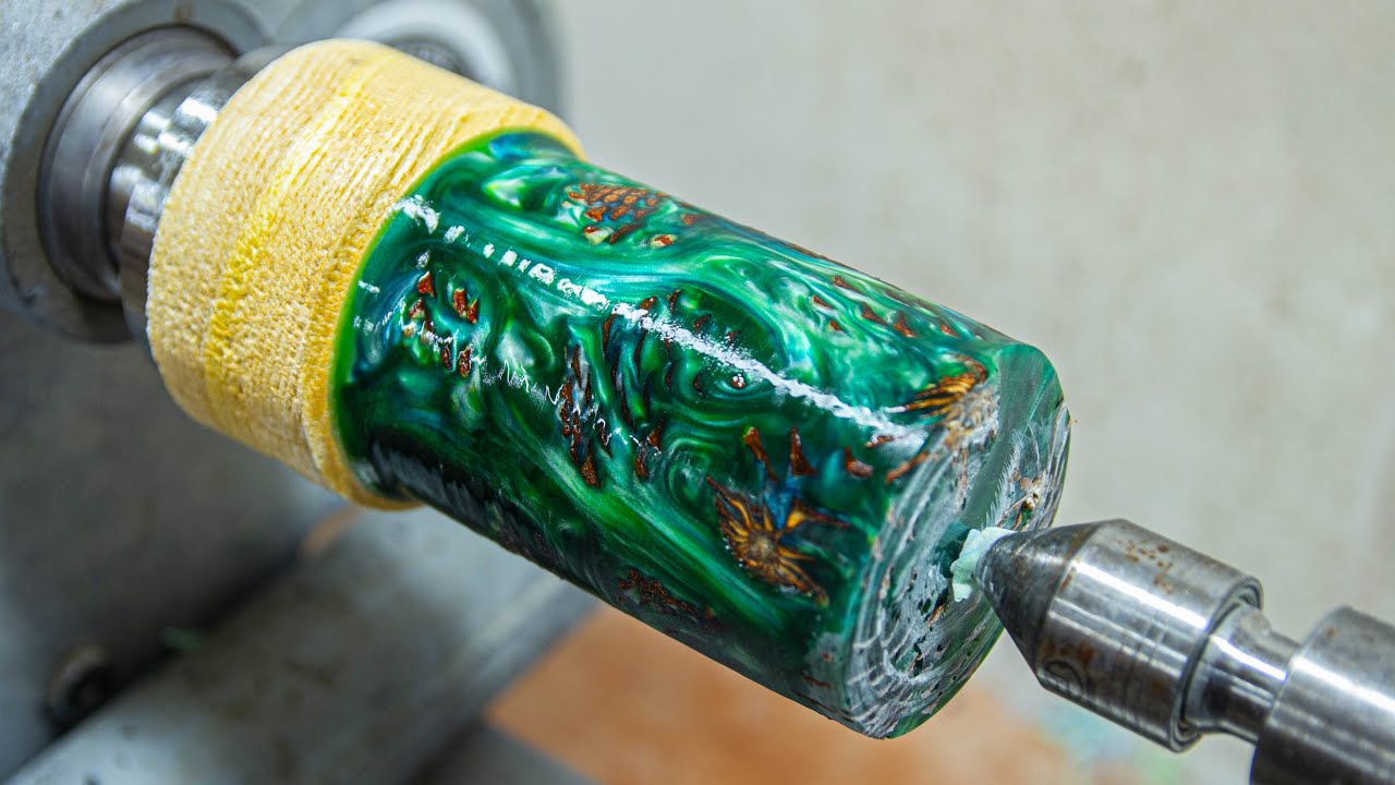 Woodturning – turning swirls into something beautiful