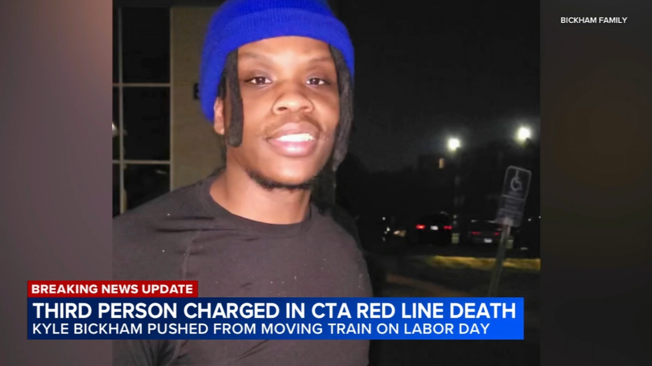 3rd suspect charged in death of man pushed off CTA Red Line train