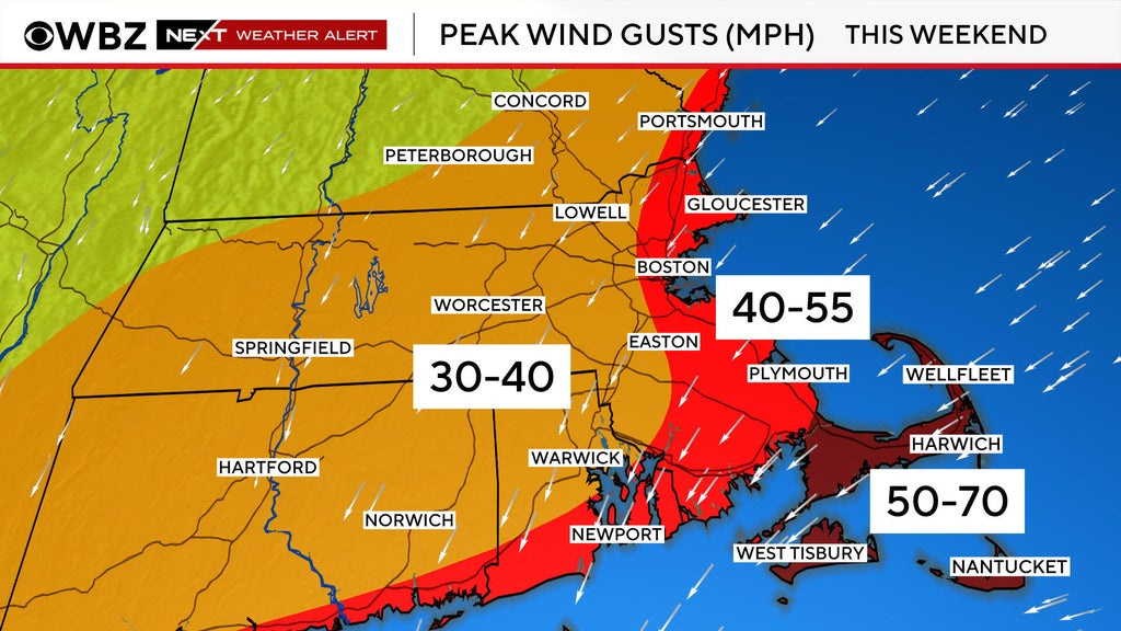 Boston weather forecast maps show potential nor'easter coming to ...