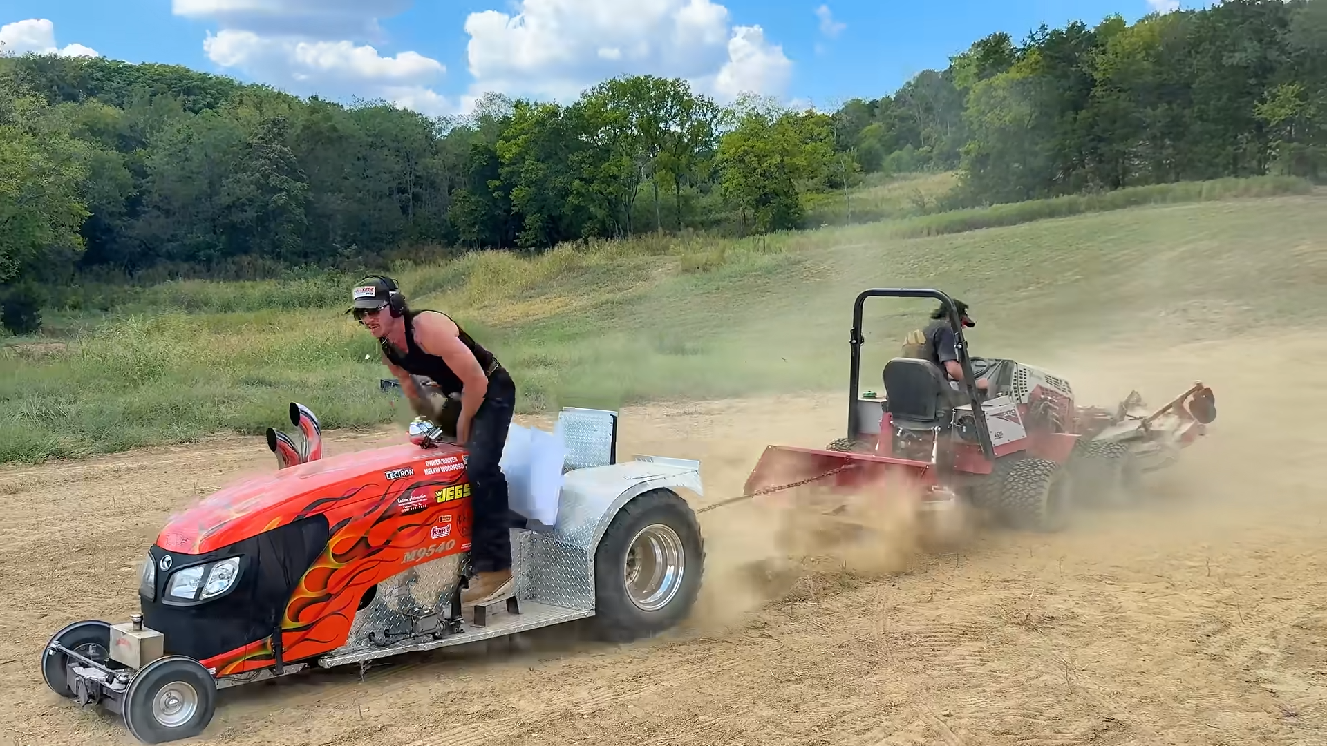 They bought a wild pulling tractor - then completely destroyed it
