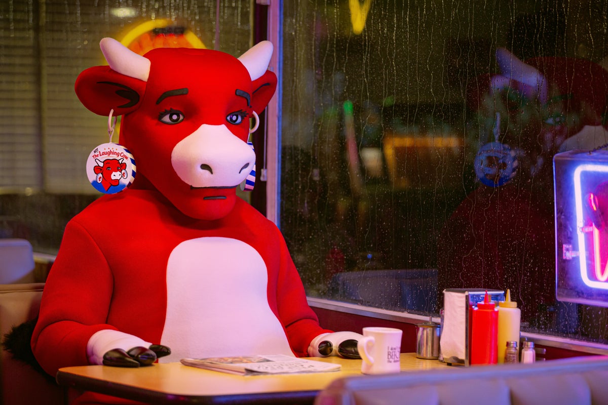 Laughing Cow wipes smile off its face — and shares cryptic message