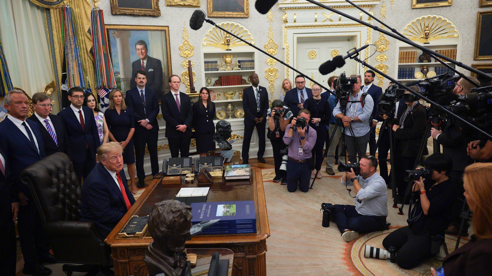 DOJ defends Trump media ban, calls White House access a ‘privilege’