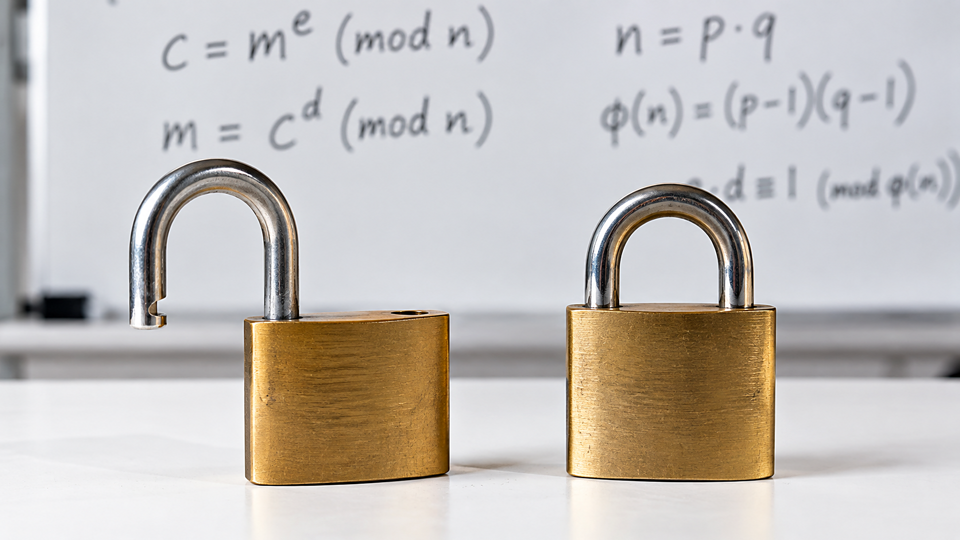 Why factoring a number can take thousands of years, the math behind RSA