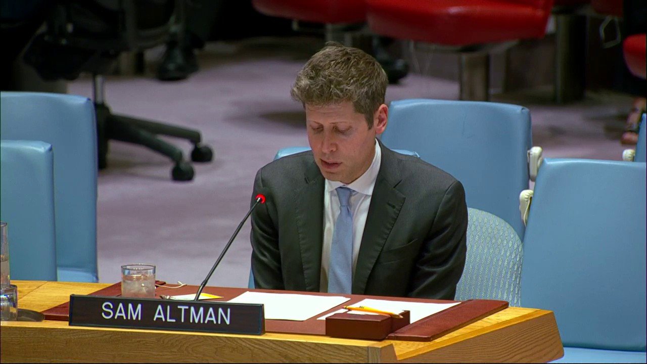 Sam Altman says 'we could lose control of the future to AI'