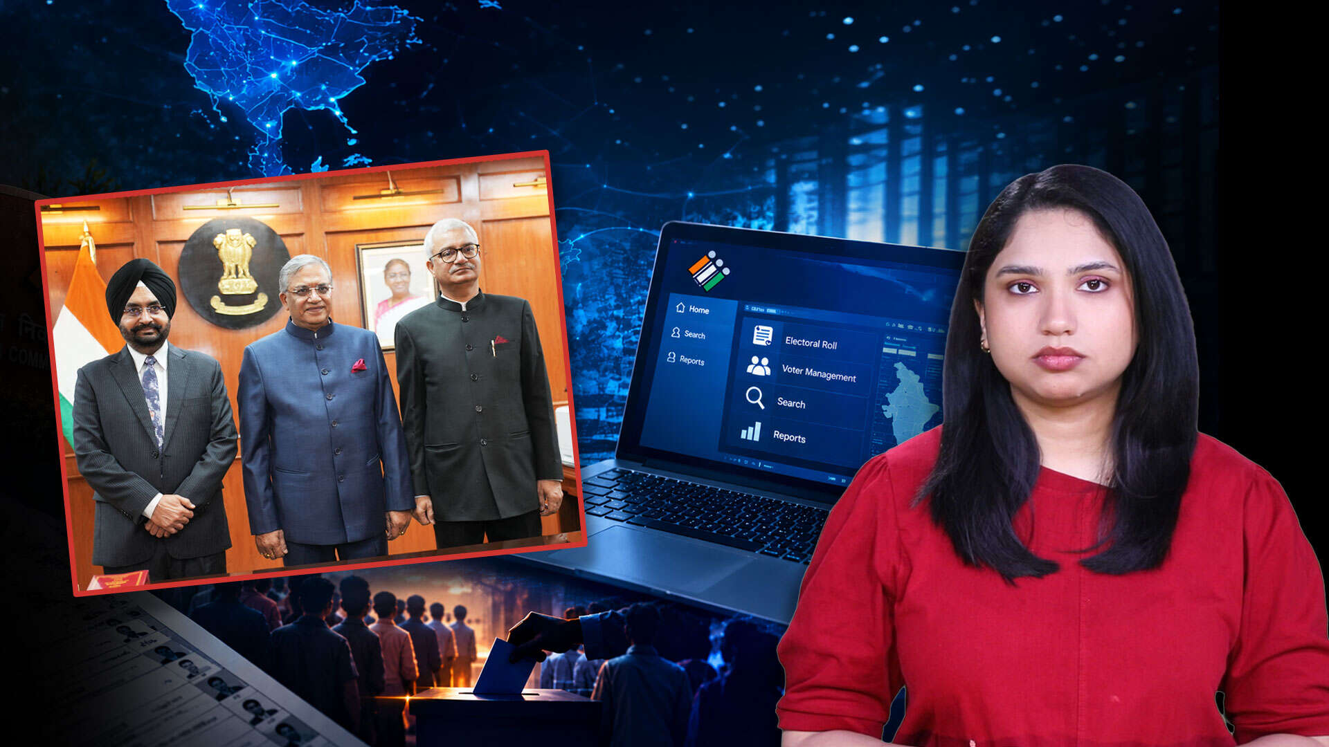 ECI's ERONET controversy: Voter database row, software errors & 17.6 ...