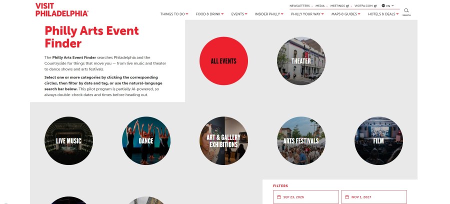 Looking for something to do? Philly arts event finder connects you with local events
