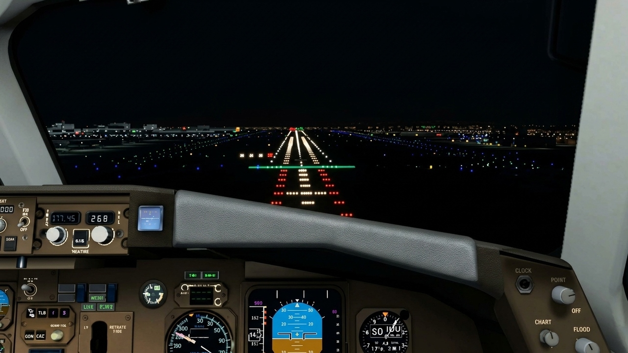 VATSIM: Shared cockpit Level-D 767 go around on short final! (ATC included)