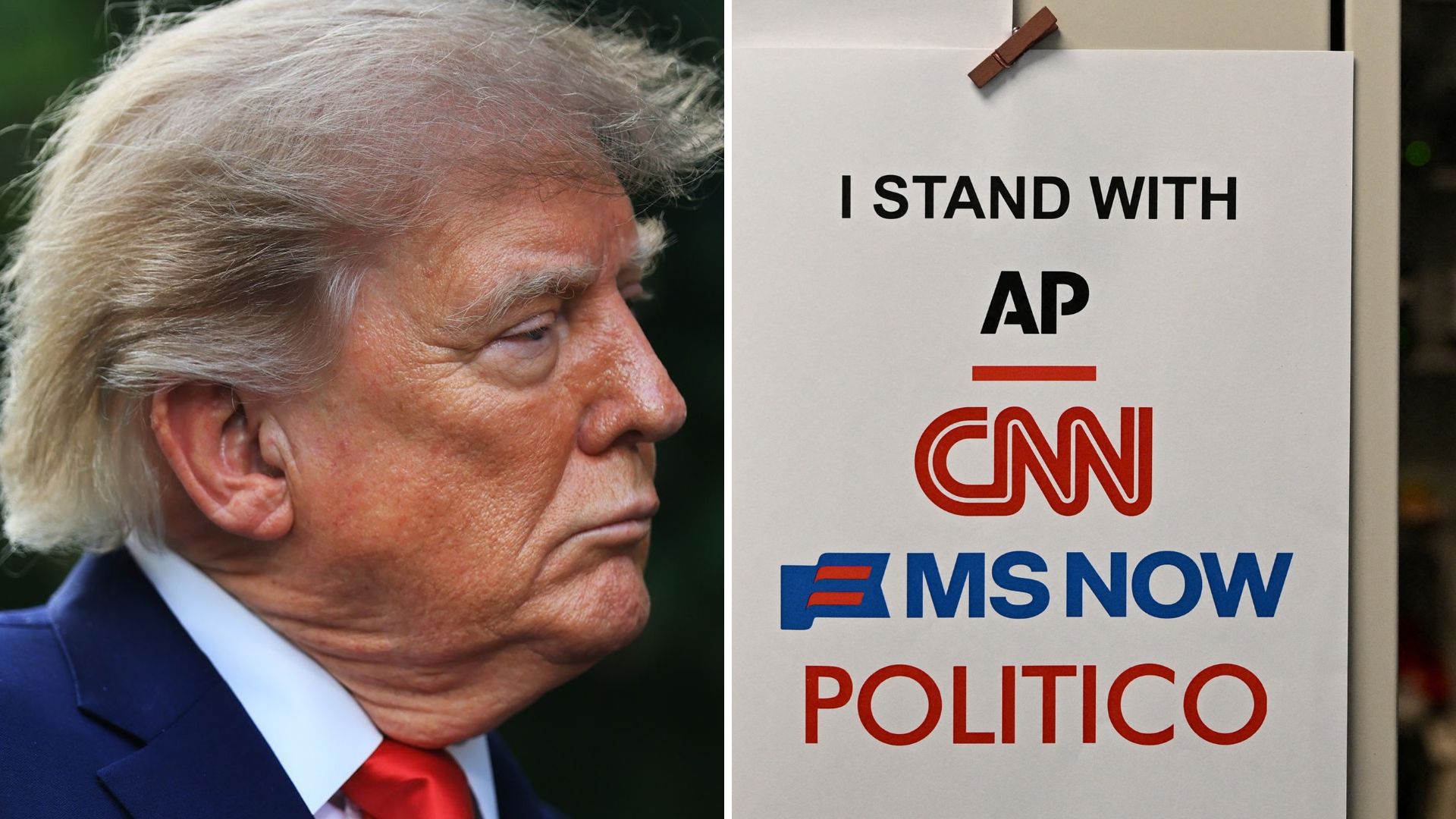Trump DOJ says CNN, Politico and MS NOW White House ban is justified because their reporting threatened national security