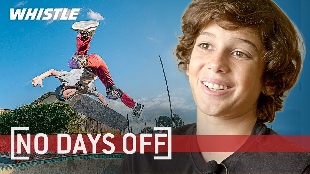 12-year-old youngest ever to win skateboarding X Games gold | Gui Khury